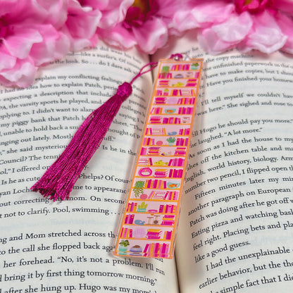 Cat Lover Acrylic Bookmark