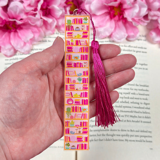 Cat Lover Acrylic Bookmark