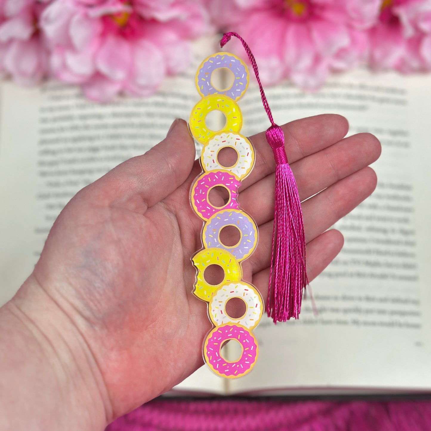 Donut Acrylic Bookmark