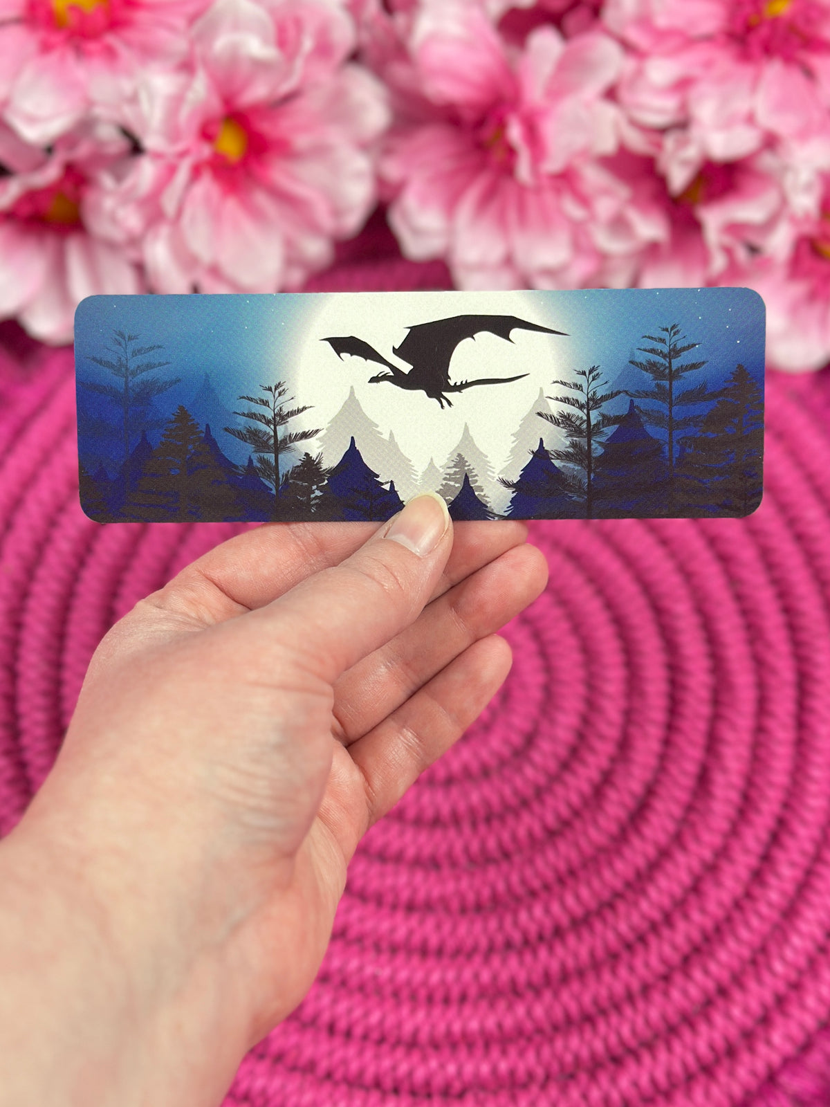 Moonlit Dragon Bookmark