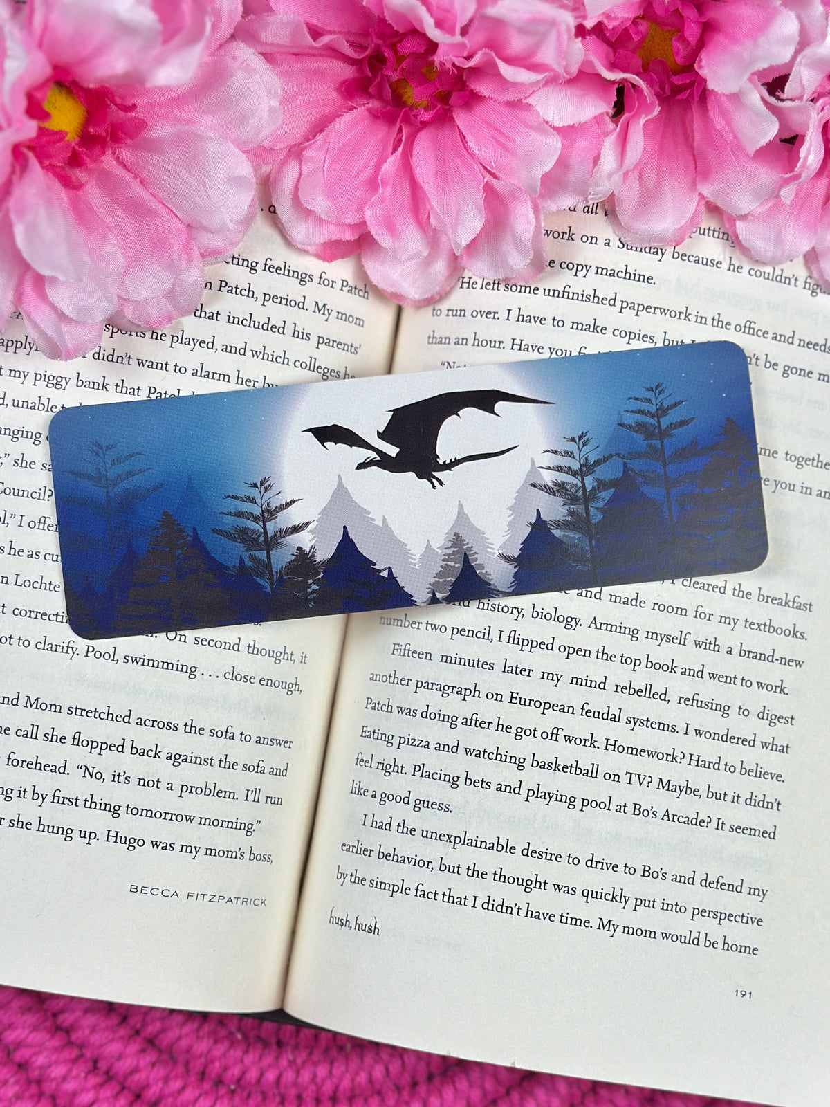 Moonlit Dragon Bookmark