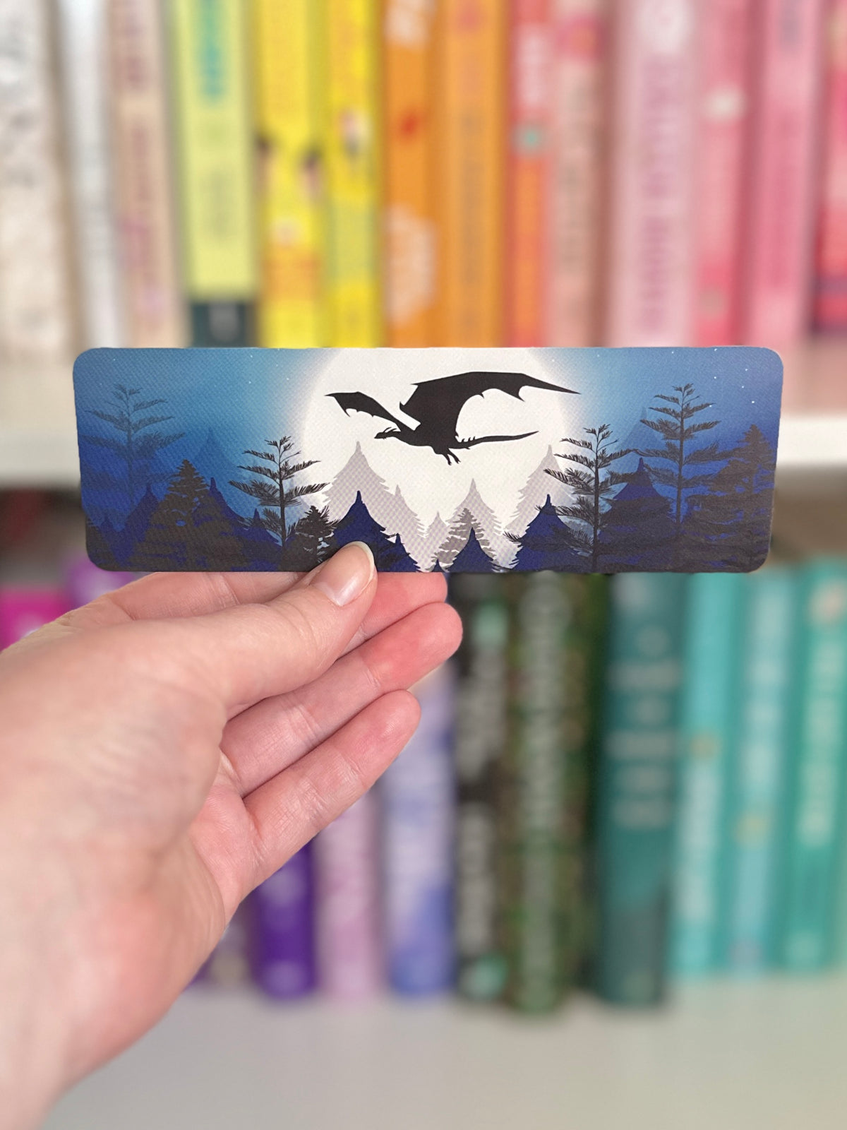 Moonlit Dragon Bookmark