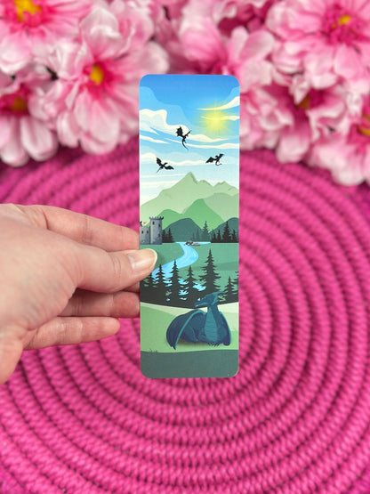 Flying Dragons Bookmark