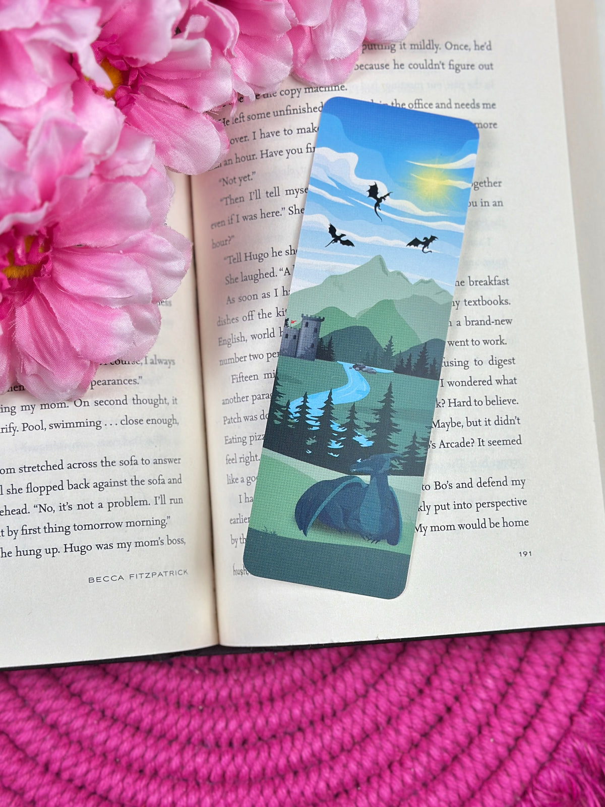 Flying Dragons Bookmark