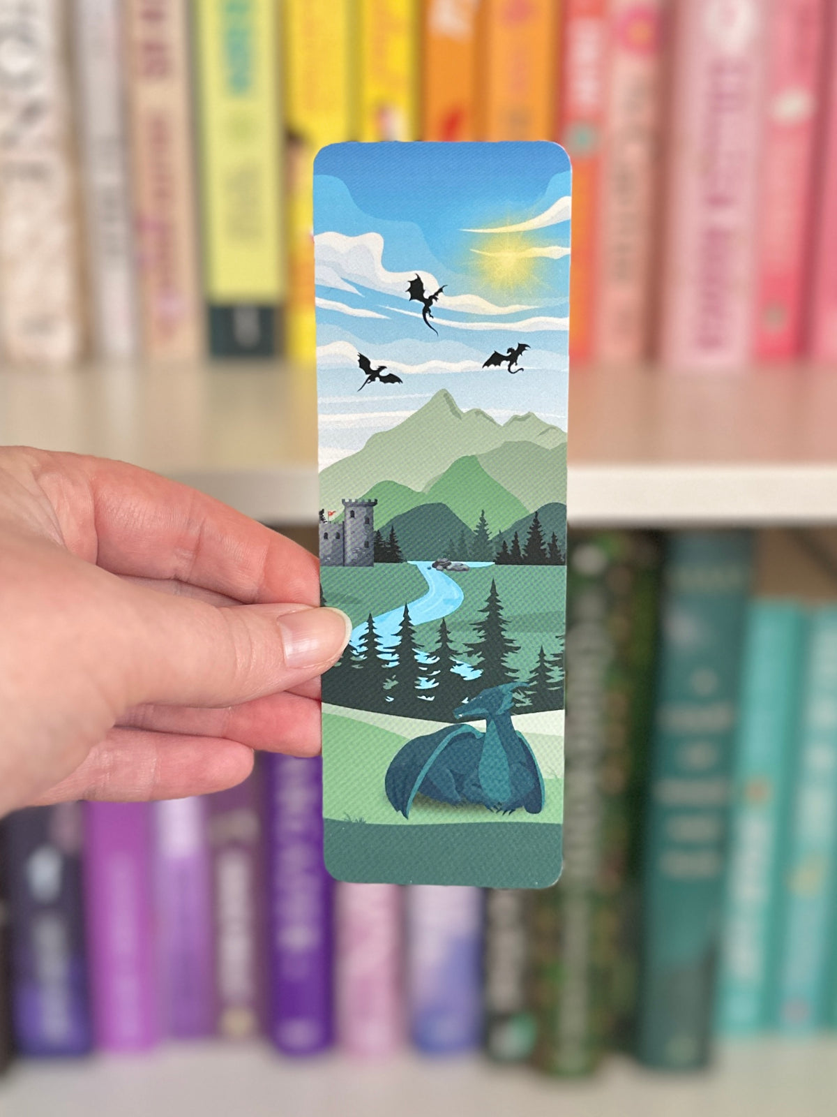 Flying Dragons Bookmark