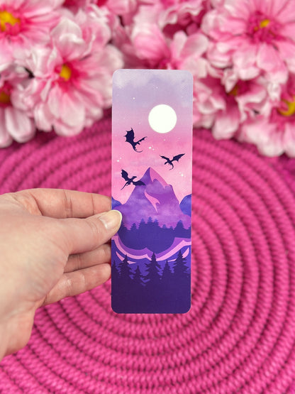 Purple Dragons Bookmark
