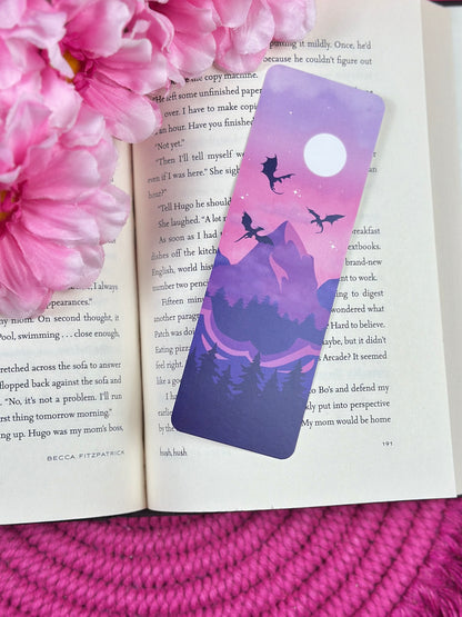 Purple Dragons Bookmark