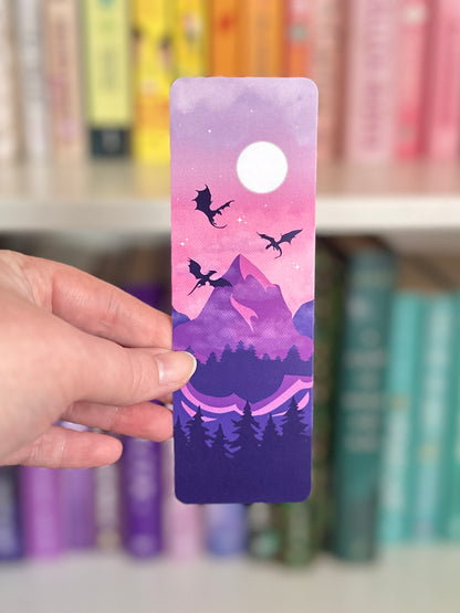 Purple Dragons Bookmark