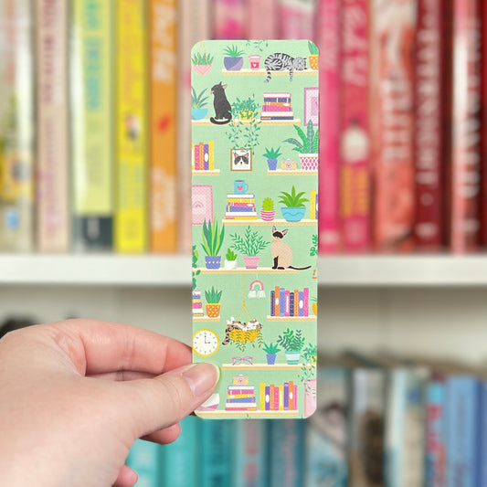 Cats & Plants Bookmark
