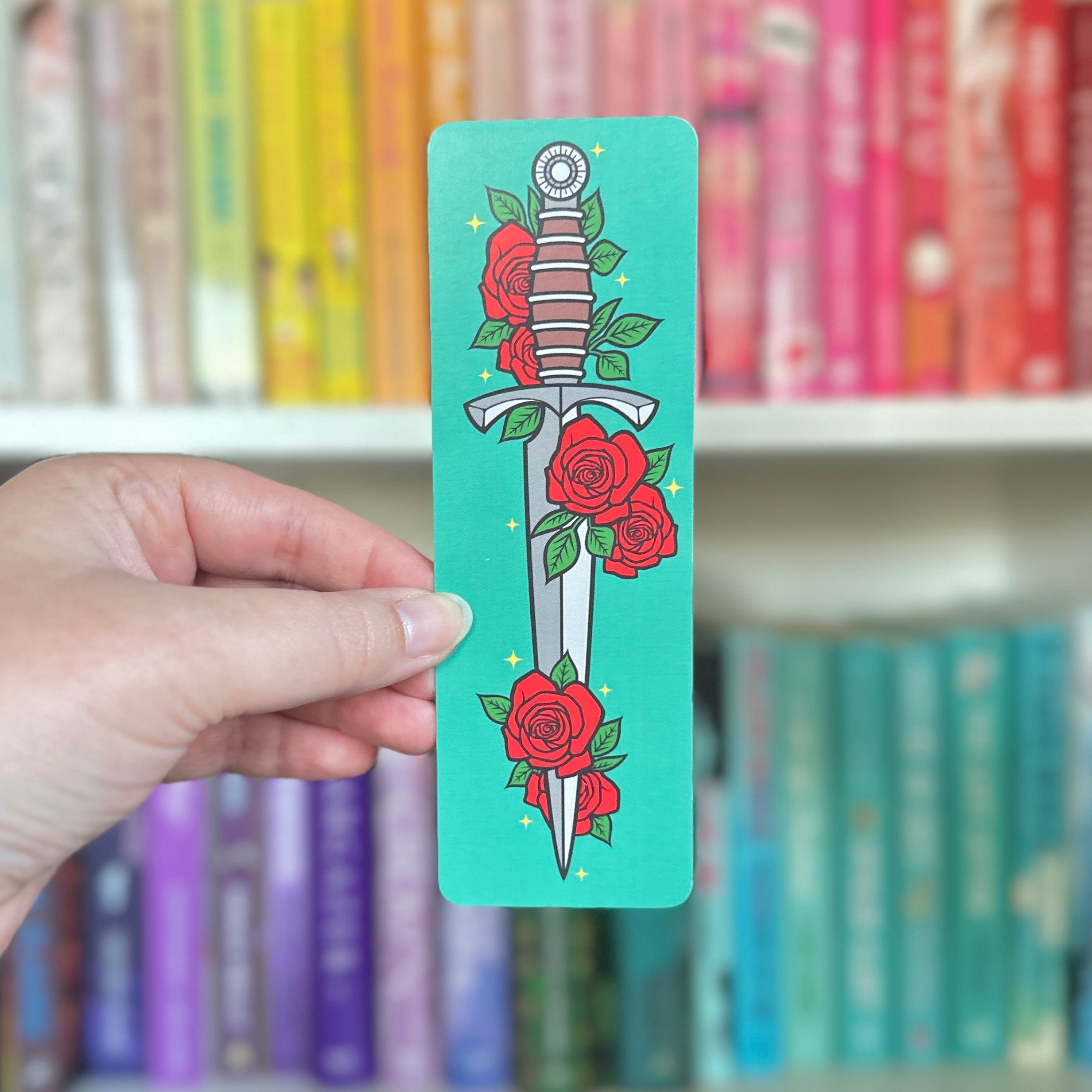 Rod Bookmark Rose Dagger Bookmark – Charming Chapters