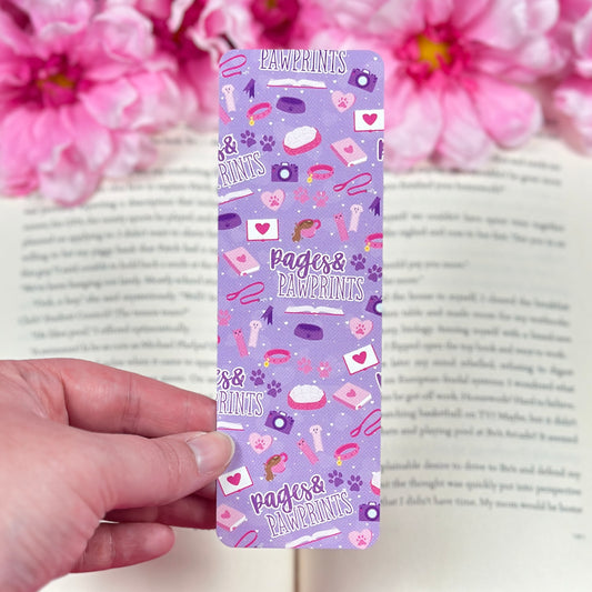 Pages & Pawprints Bookmark