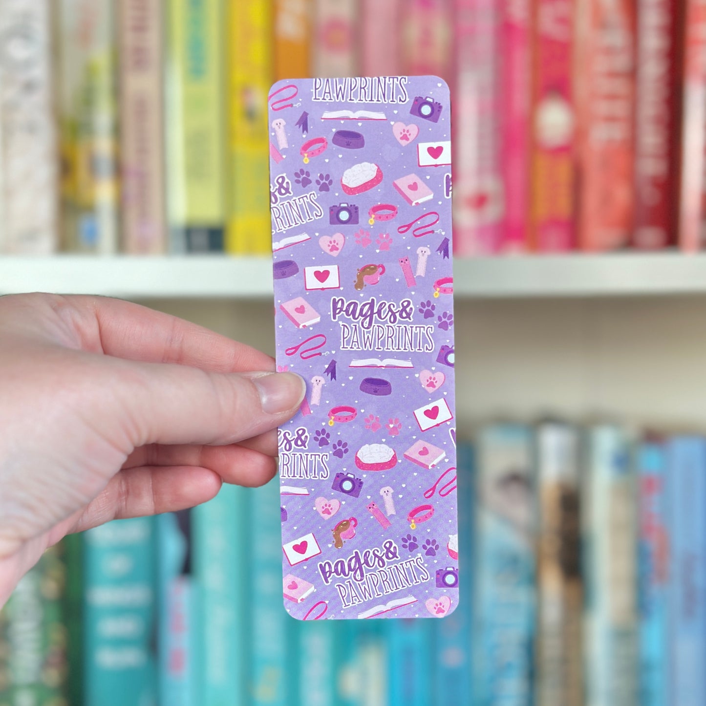 Pages & Pawprints Bookmark