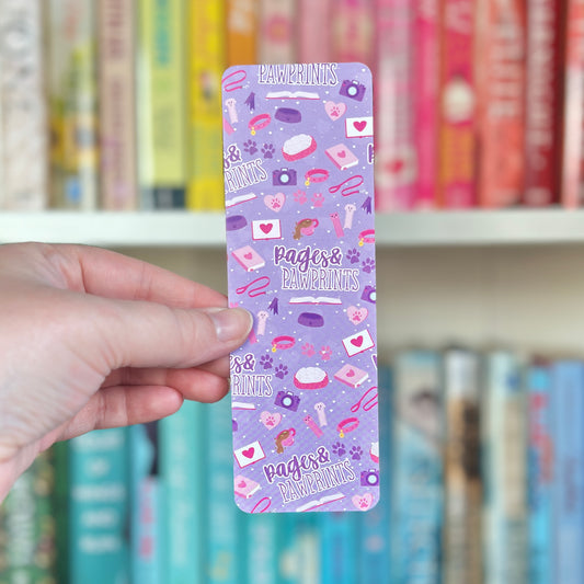 Pages & Pawprints Bookmark