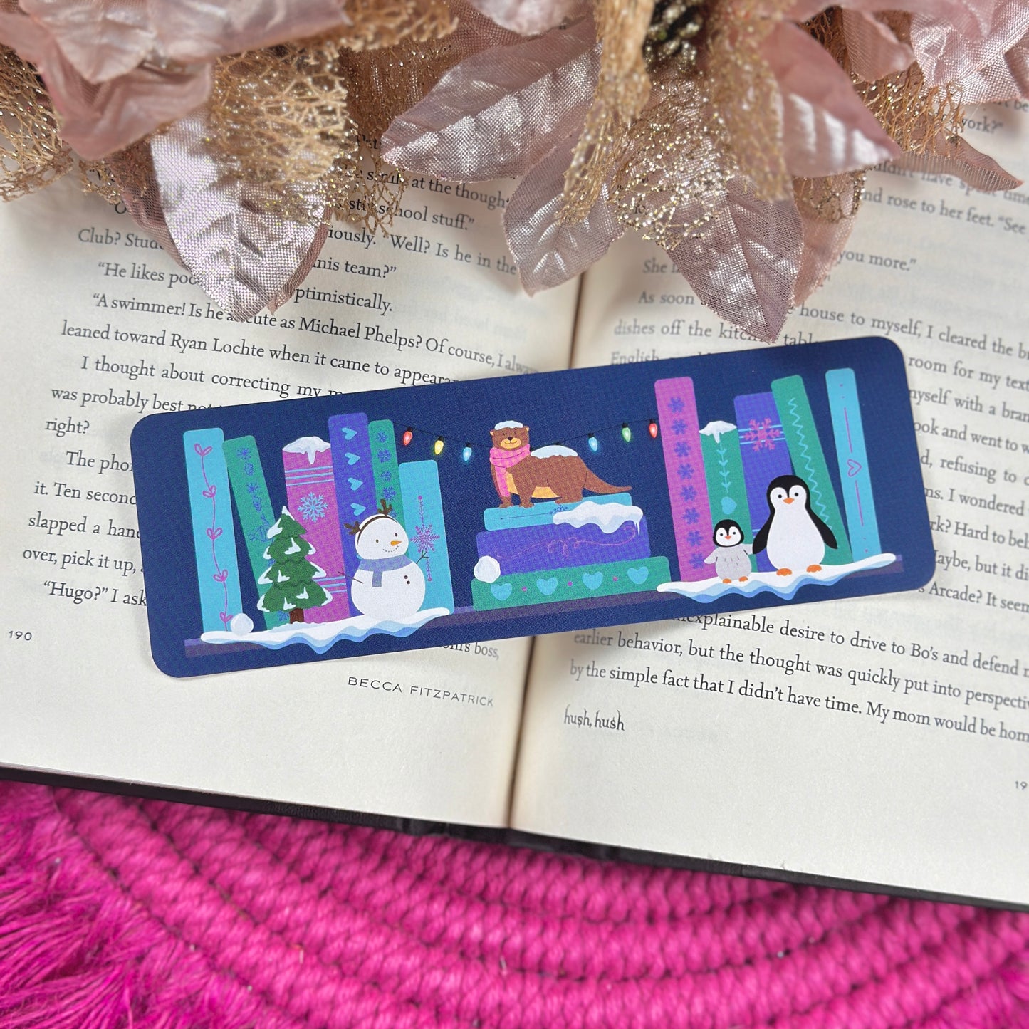 Winter Reads Bookmark