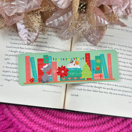 Christmas Cats Bookmark