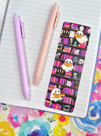 Haunted Library Bookmark