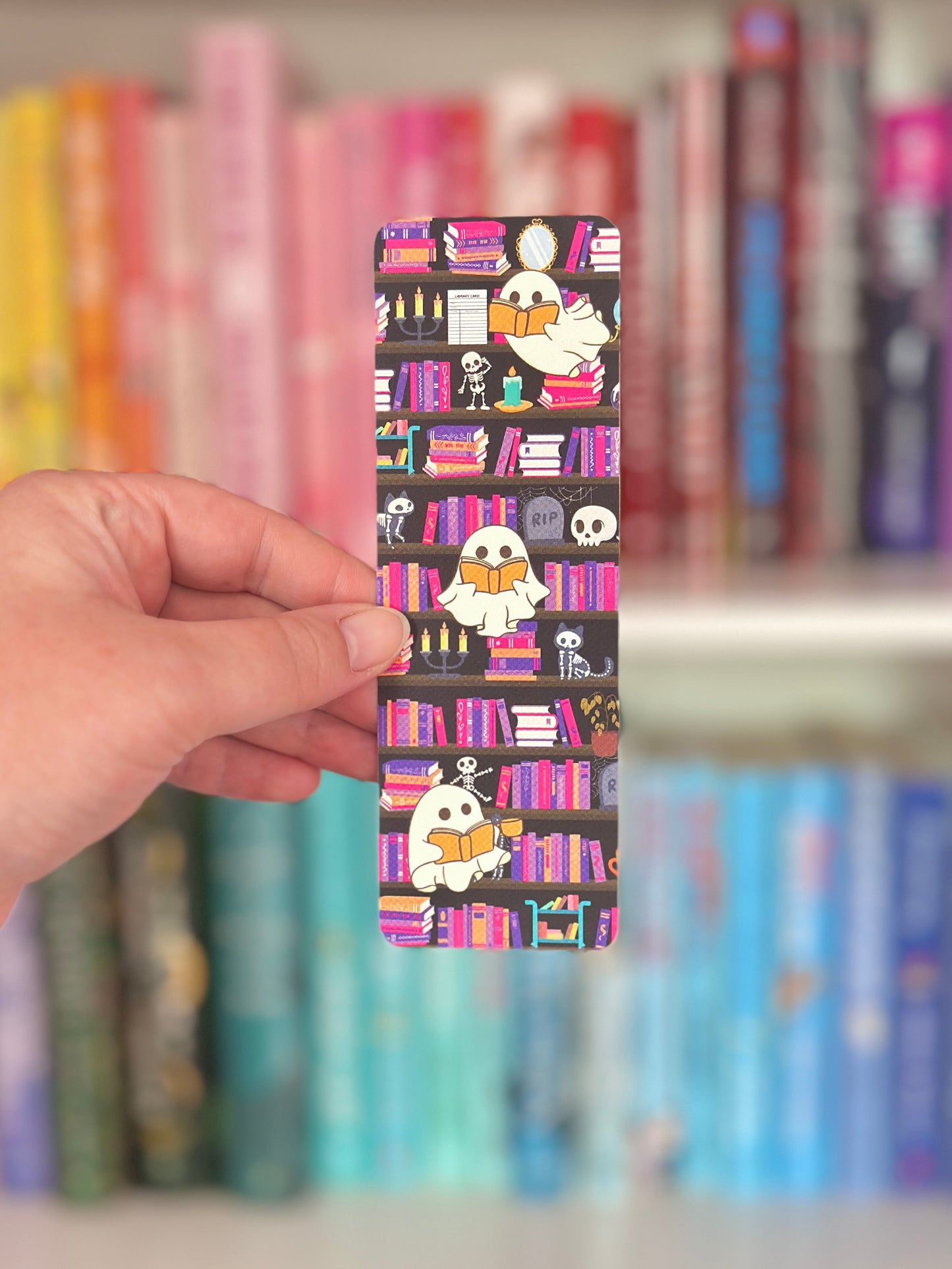 Haunted Library Bookmark
