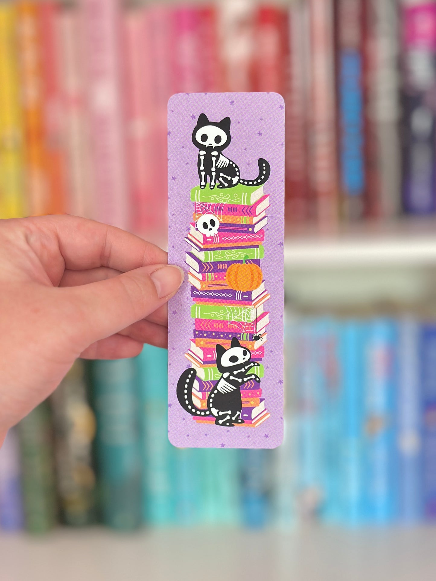Skeleton Cats Bookmark