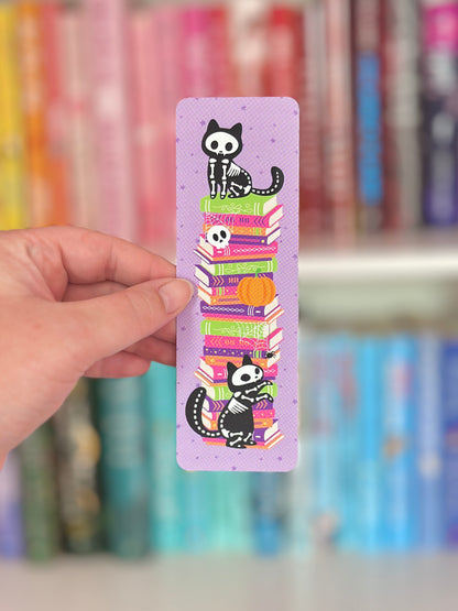 Skeleton Cats Bookmark