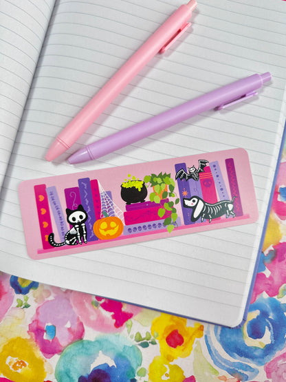 Skeleton Bookshelf Bookmark