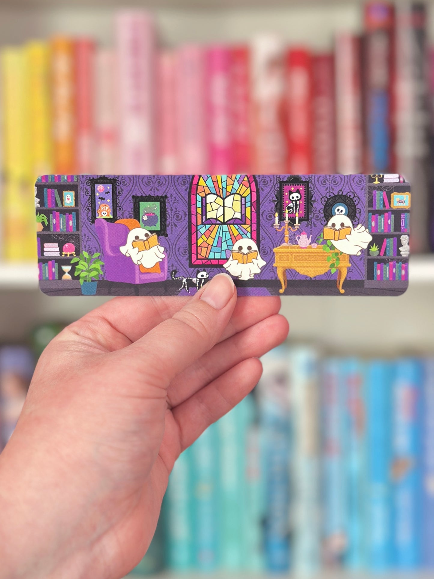 Haunted Library Bookmark