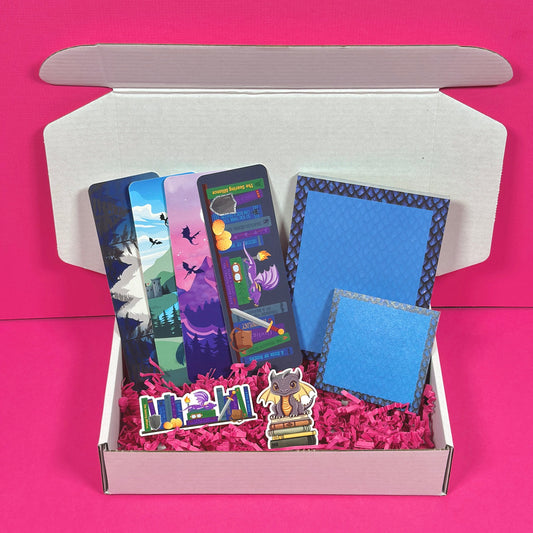 Blue Dragon Stationery Set