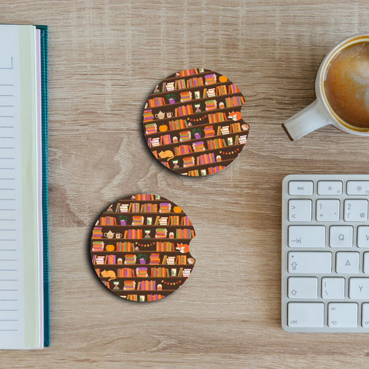 PREORDER: Autumn Car Coaster Set
