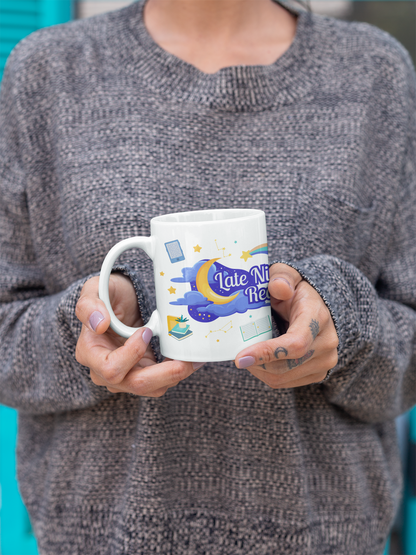 Late Night Reader Coffee Mug