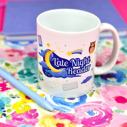 Late Night Reader Coffee Mug