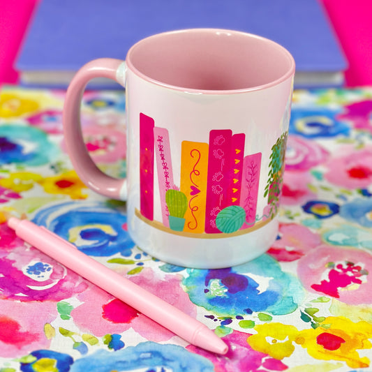 Books & Cats Coffee Mug