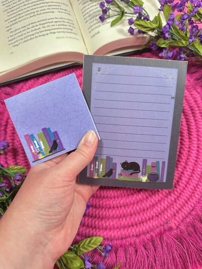 Dark Academia Bookshelf Stationery