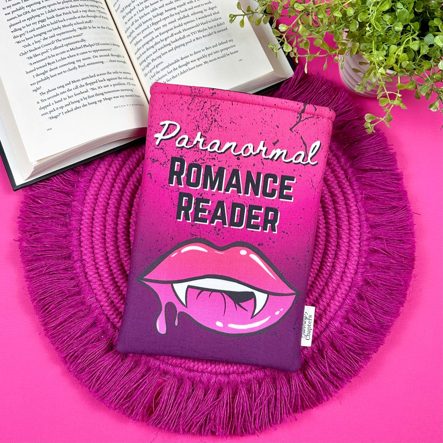 Paranormal Romance Reader Book Sleeve