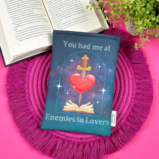 Enemies to Lovers Book Sleeve