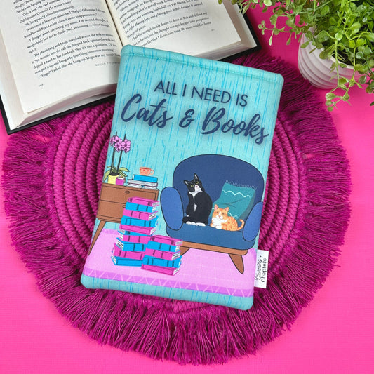 Cat Lover Book Sleeve