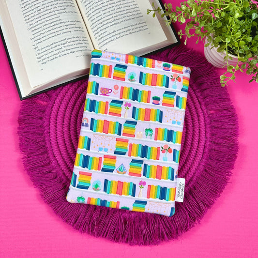 Rainbow Shelves Book Sleeve