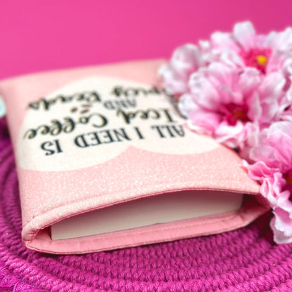 Iced Coffee & Spicy Reads Book Sleeve