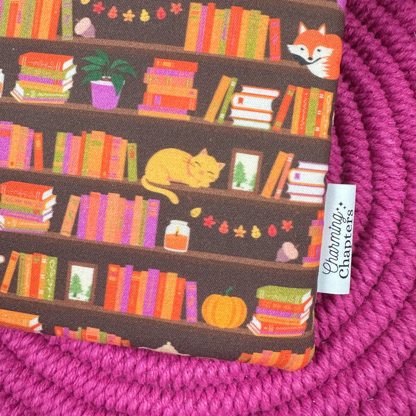 Autumn Shelves Book Sleeve