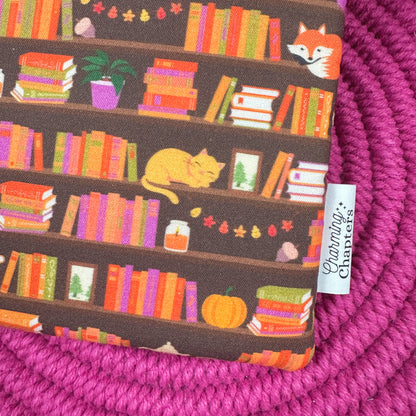 Autumn Shelves Book Sleeve