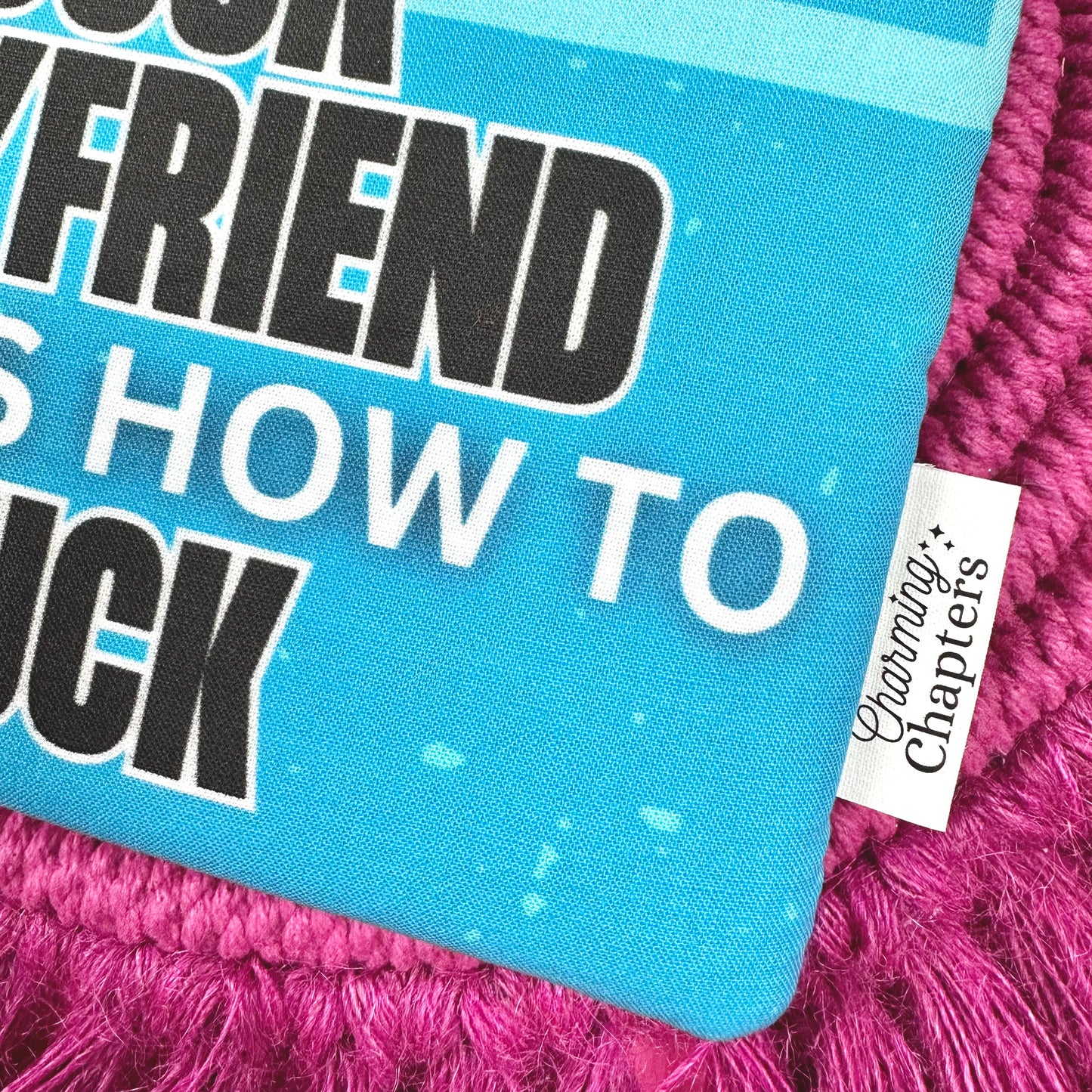 Hockey Boyfriend Book Sleeve