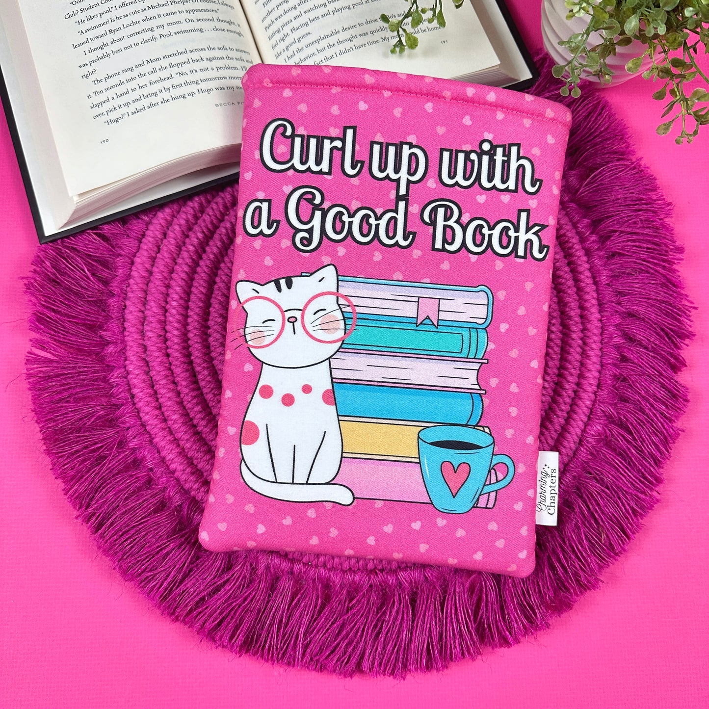 Cat Lover Book Sleeve