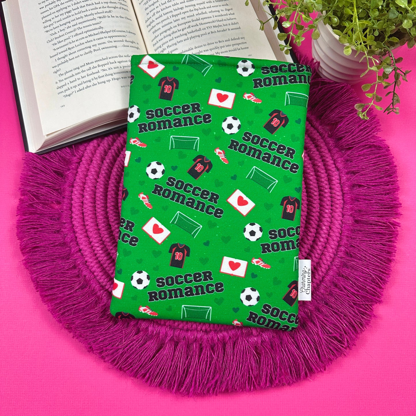 Soccer Romance Book Sleeve