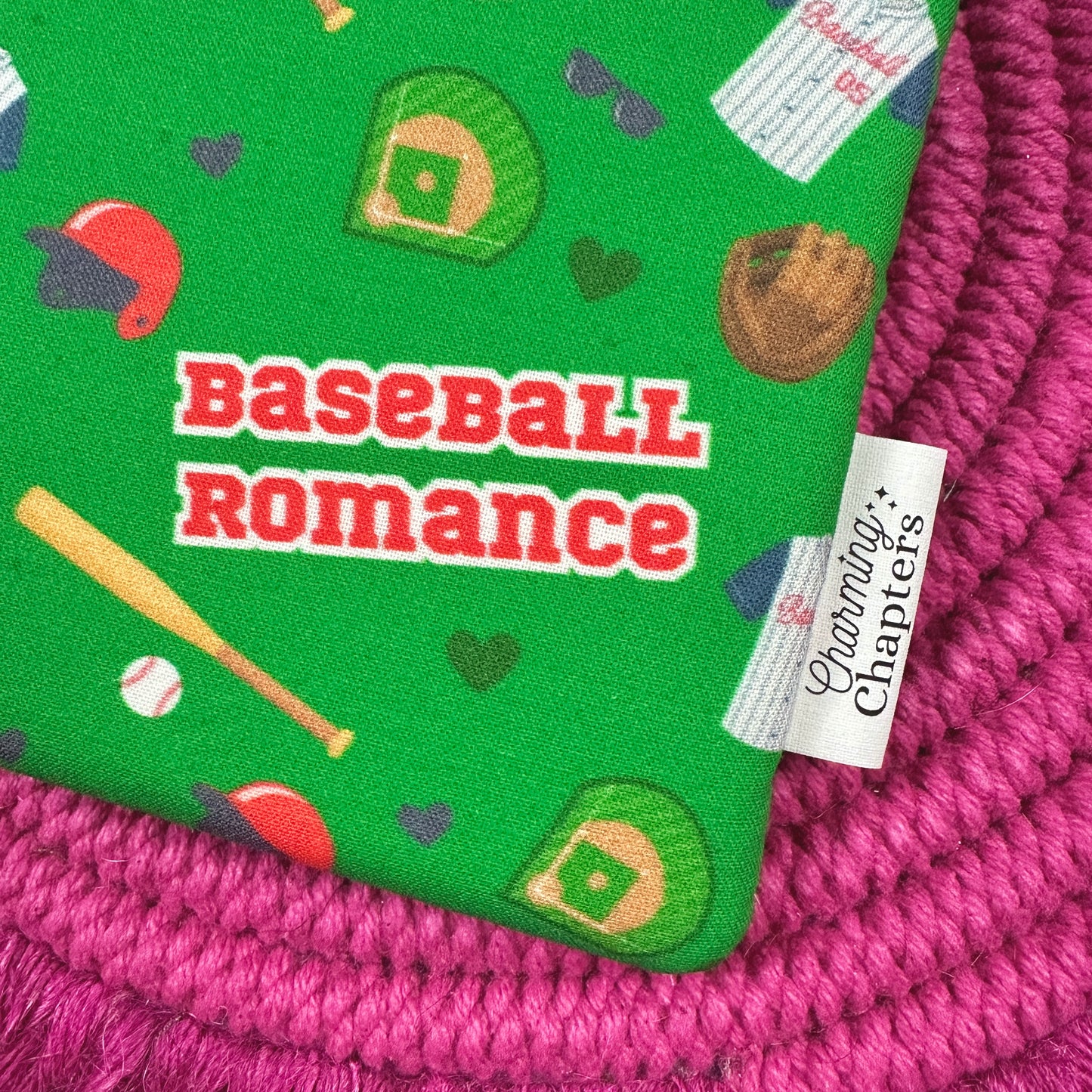 Baseball Romance Book Sleeve