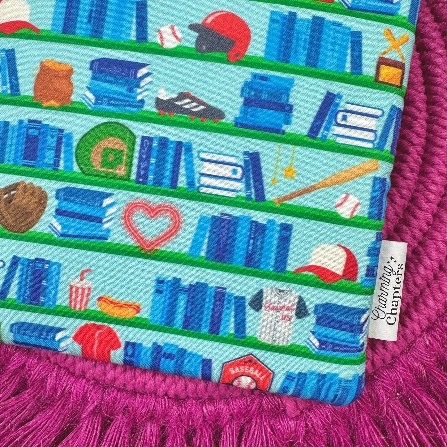 Baseball Shelves Book Sleeve