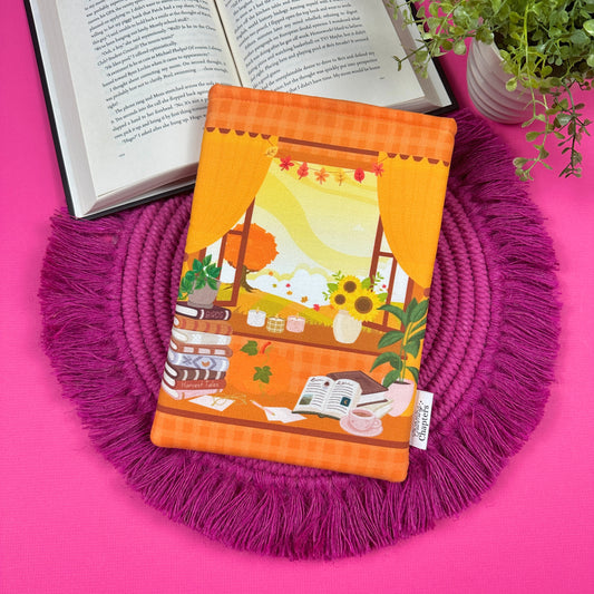 Autumn Reading Nook Book Sleeve