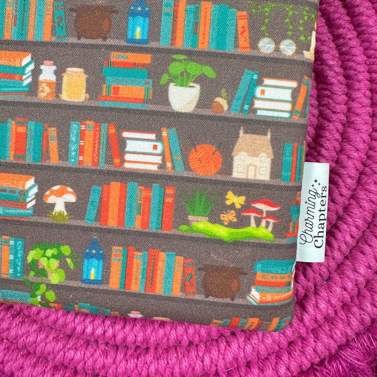 Cottagecore Shelves Book Sleeve