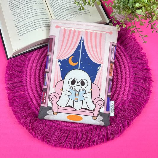PREORDER:  Ghost Reading Book Sleeve