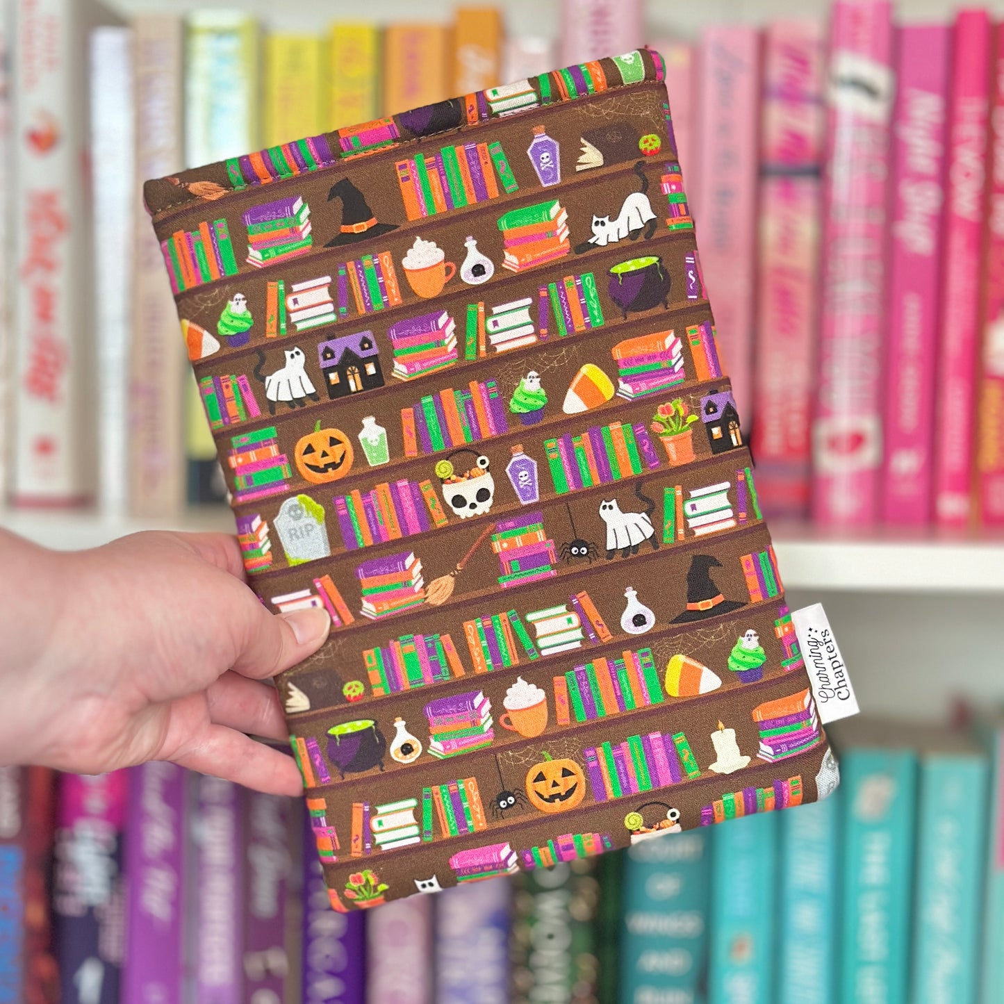 Halloween Shelves Book Sleeve