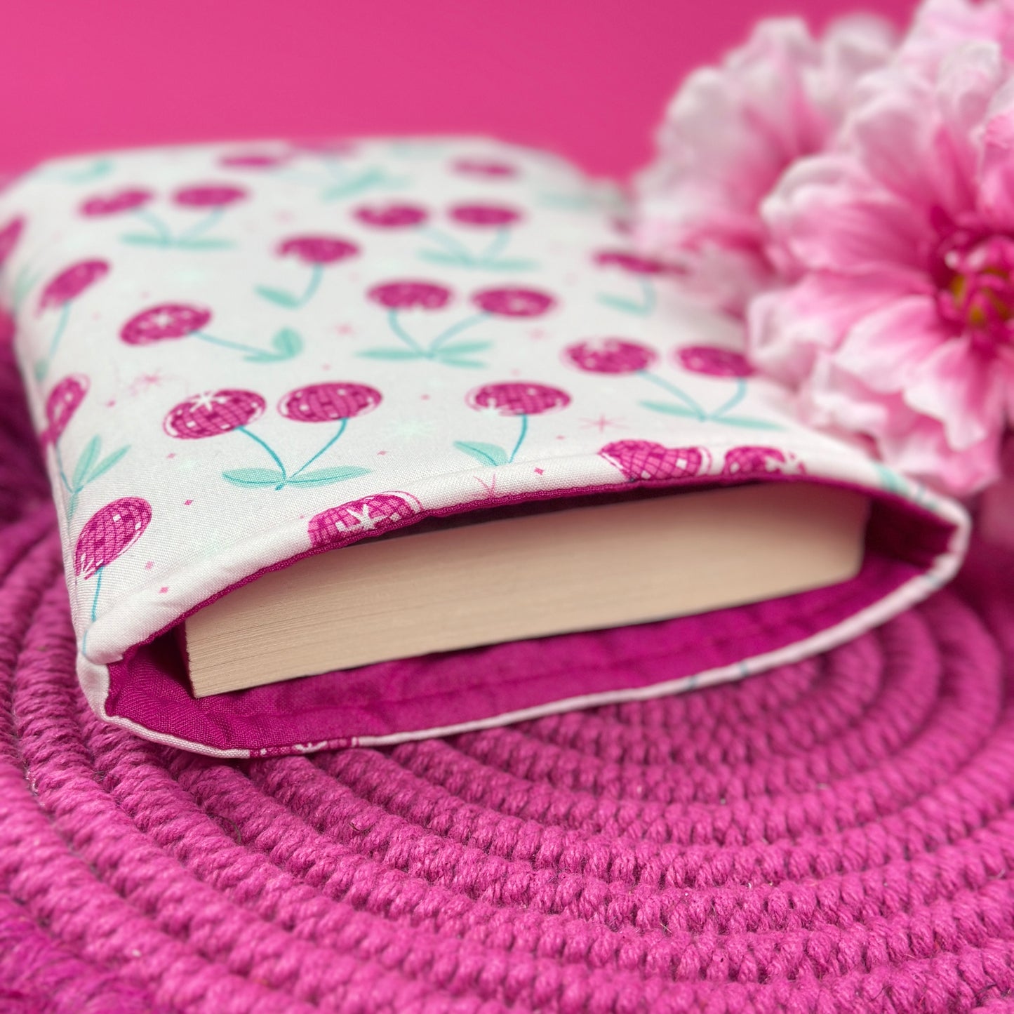 Retro Cherry Book Sleeve