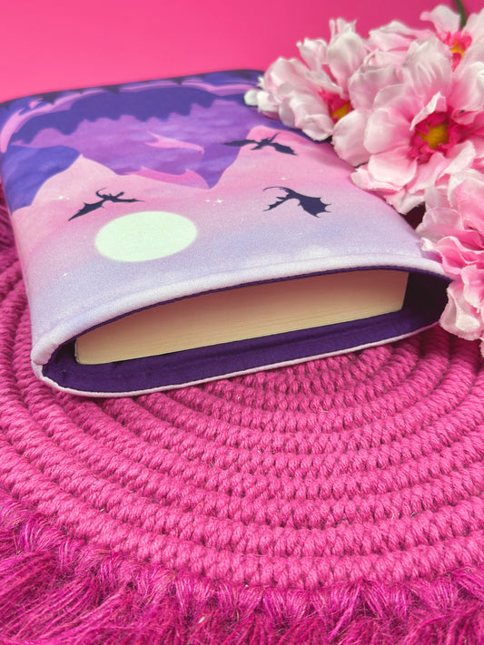 Purple Dragon Book Sleeve