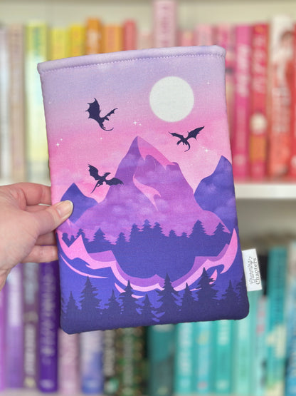 Purple Dragon Book Sleeve